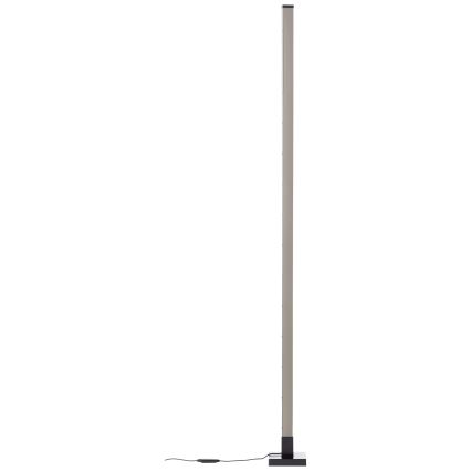 Brilliant - LED RGBW Prigušiva podna lampa NEELE LED/6,5W/230V crno + Daljinski upravljač