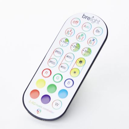 Brilliant - LED RGBW Prigušiva podna lampa NEELE LED/6,5W/230V crno + Daljinski upravljač