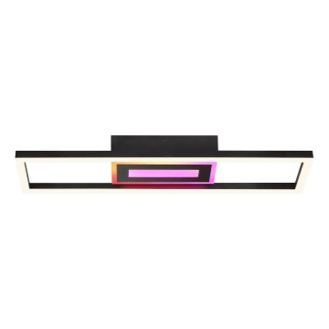Brilliant - LED RGBW prigušiva stropna lampa BESSON LED/20W/230V 3000-6500K crna + daljinski upravljač
