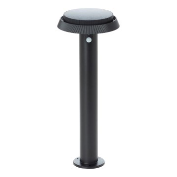 Brilliant - LED Solarna lampa sa senzorom ALVERO LED/4W/3,7V 50 cm IP44 crno