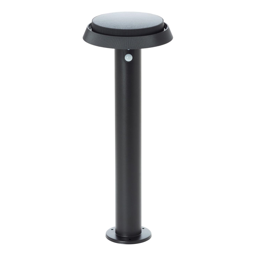 Brilliant - LED Solarna lampa sa senzorom ALVERO LED/4W/3,7V 50 cm IP44 crno