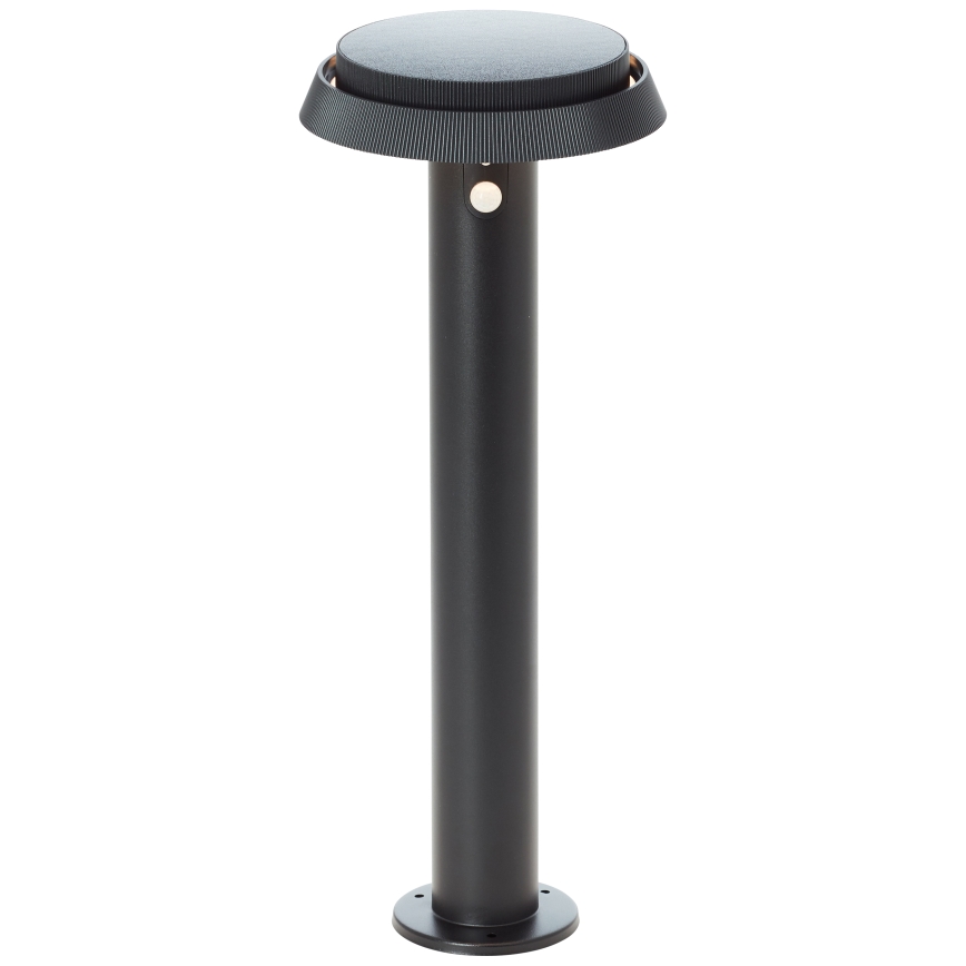 Brilliant - LED Solarna lampa sa senzorom ALVERO LED/4W/3,7V 50 cm IP44 crno