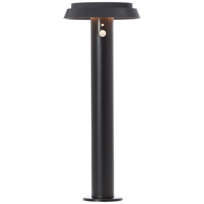 Brilliant - LED Solarna lampa sa senzorom ALVERO LED/4W/3,7V 50 cm IP44 crno