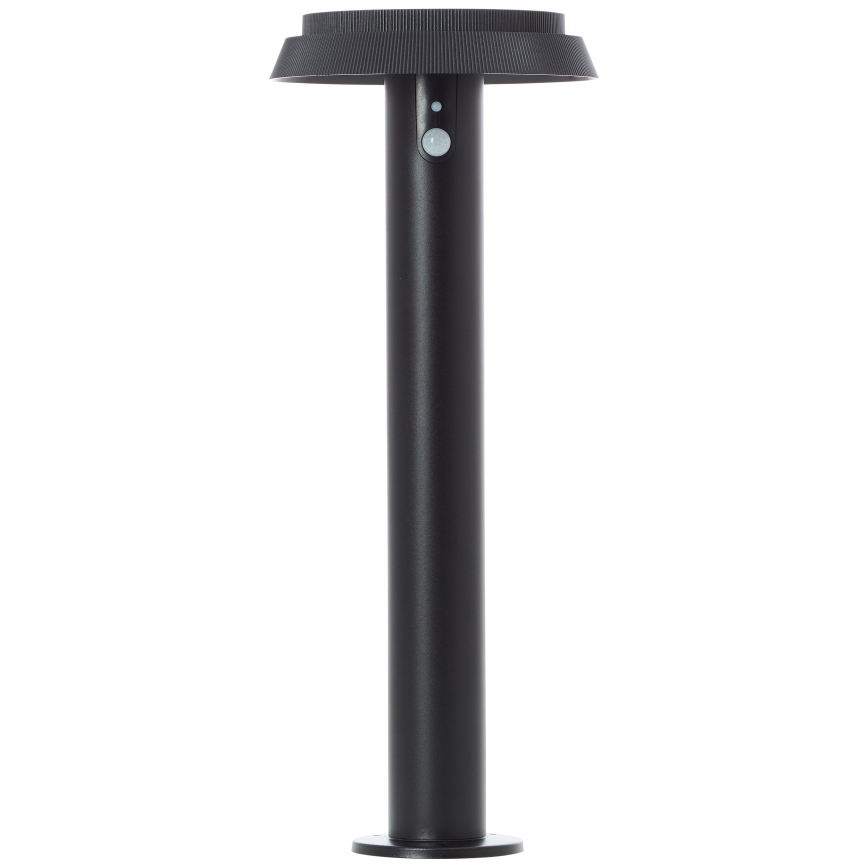 Brilliant - LED Solarna lampa sa senzorom ALVERO LED/4W/3,7V 50 cm IP44 crno