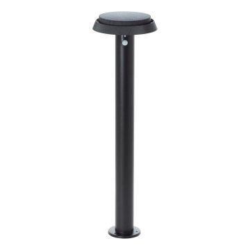 Brilliant - LED Solarna lampa sa senzorom ALVERO LED/4W/3,7V 70 cm IP44 crno
