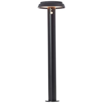 Brilliant - LED Solarna lampa sa senzorom ALVERO LED/4W/3,7V 70 cm IP44 crno