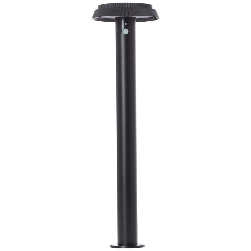 Brilliant - LED Solarna lampa sa senzorom ALVERO LED/4W/3,7V 70 cm IP44 crno