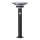 Brilliant - LED Solarna lampa sa senzorom GARVINA LED/3W/3,7V 45 cm IP44 crno