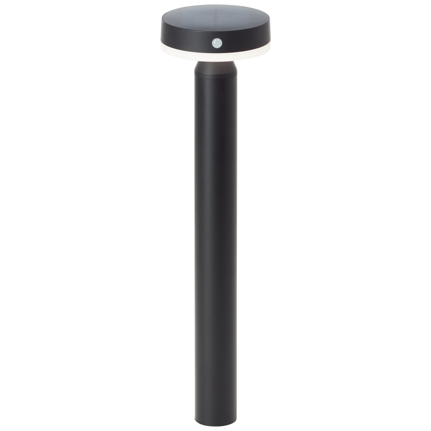 Brilliant - LED Solarna lampa sa senzorom MAGUA LED/4W/3,7V 2000 mAh 50,2 cm IP44 crno