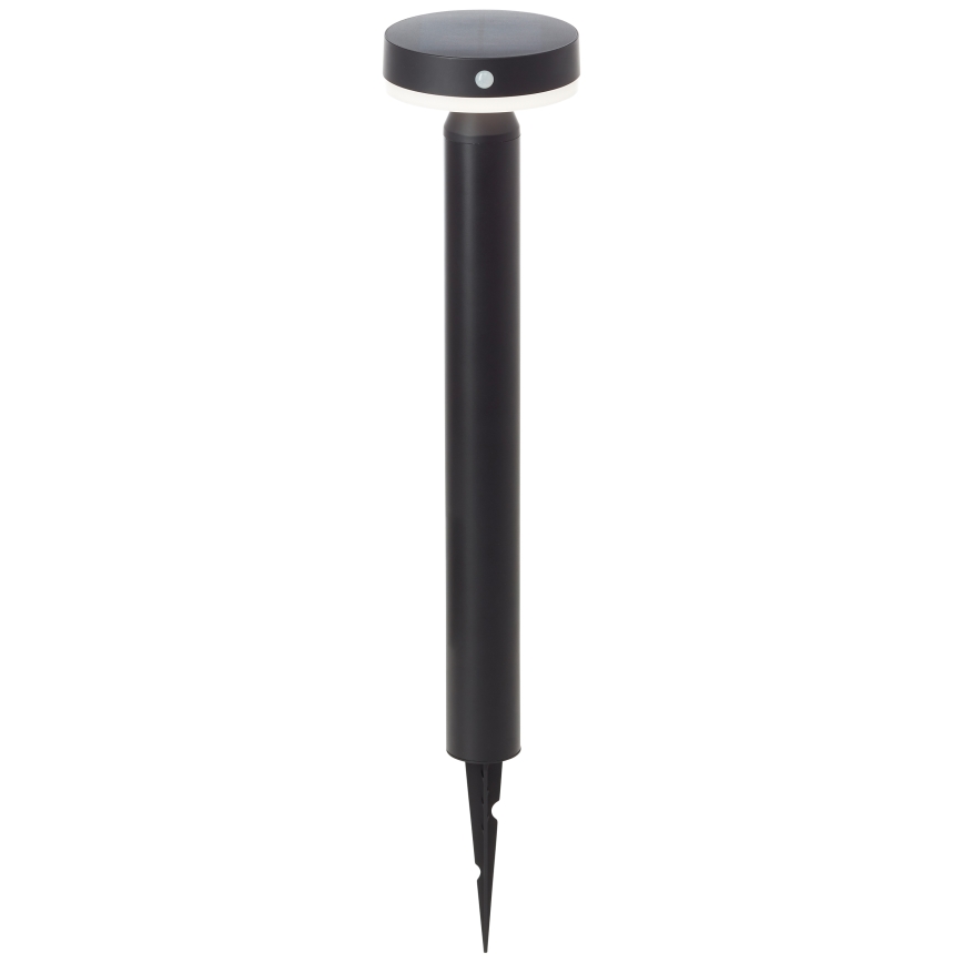 Brilliant - LED Solarna lampa sa senzorom MAGUA LED/4W/3,7V 2000 mAh 50,2 cm IP44 crno