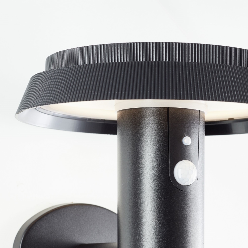 Brilliant - LED Solarna zidna lampa sa senzorom ALVERO LED/4W/3,7V IP44