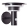 Brilliant - LED Solarna zidna lampa sa senzorom GARVINA LED/3W/3,7V IP44 crno