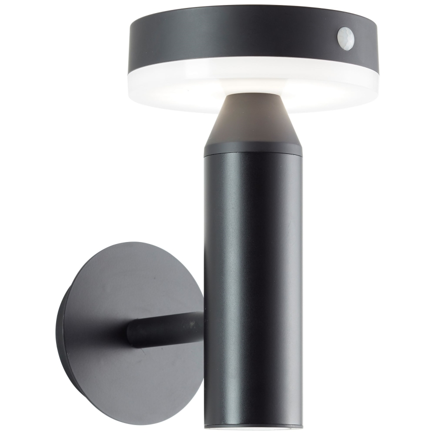 Brilliant - LED Solarna zidna lampa sa senzorom MAGUA LED/4W/3,7V 2000 mAh IP44