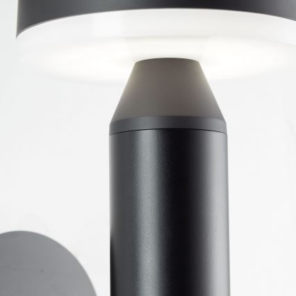Brilliant - LED Solarna zidna lampa sa senzorom MAGUA LED/4W/3,7V 2000 mAh IP44