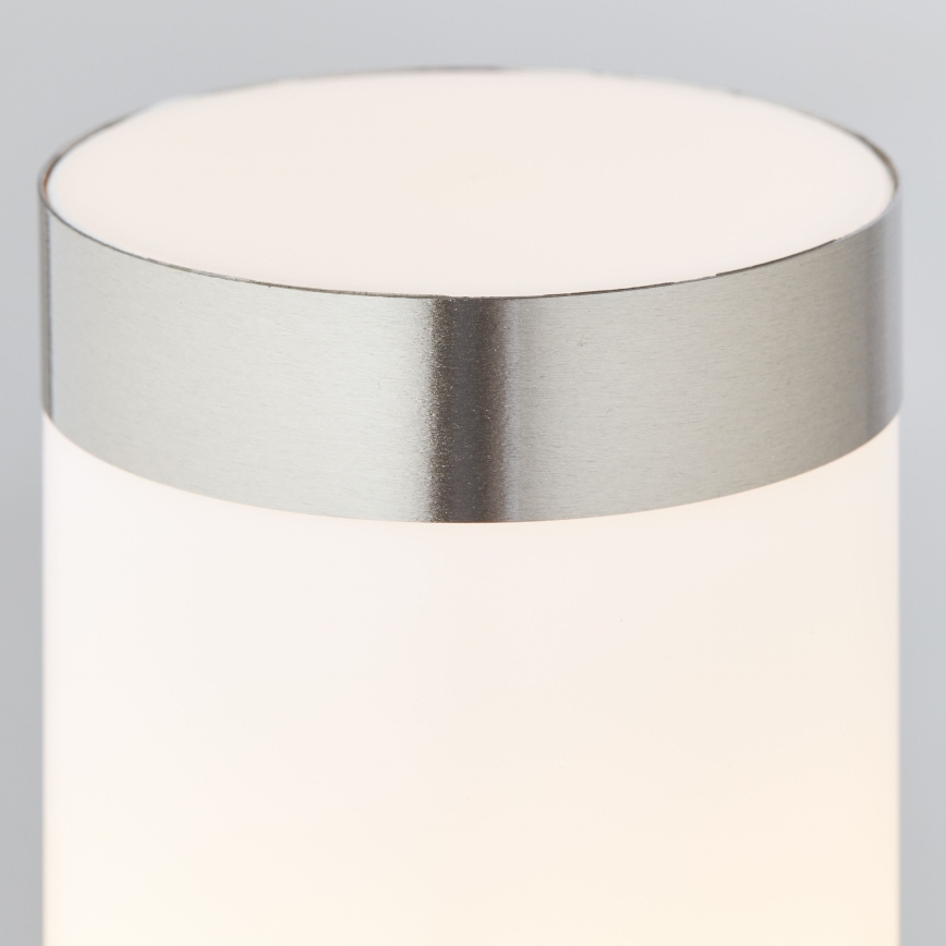 Brilliant - LED Spoljašnja lampa sa senzorom LEIGH LED/0,9W/230V + 1xE27/11W 80 cm IP44 sjajni krom
