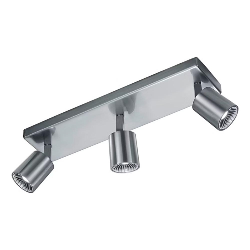 Brilliant - LED spot svetiljka CAYMAN 3xLED/4,5W/230V 3000K mat hrom