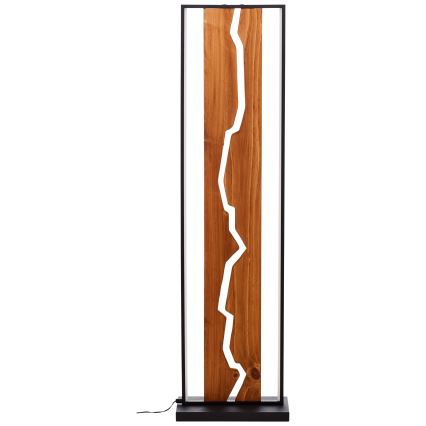 Brilliant - LED stojeća lampa THUNDER LED/18W/230V borovina