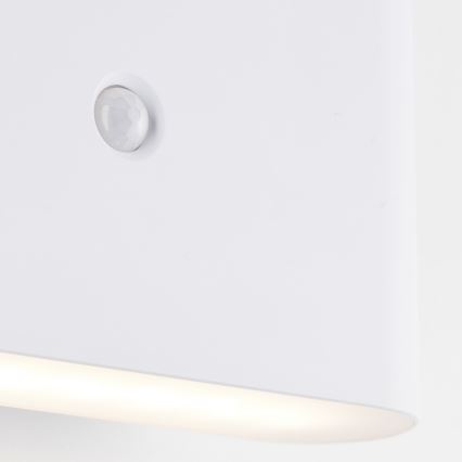 Brilliant - LED Vanjska punjiva zidna Lampa sa senzorom XINO LED/3W/5V IP44 bela