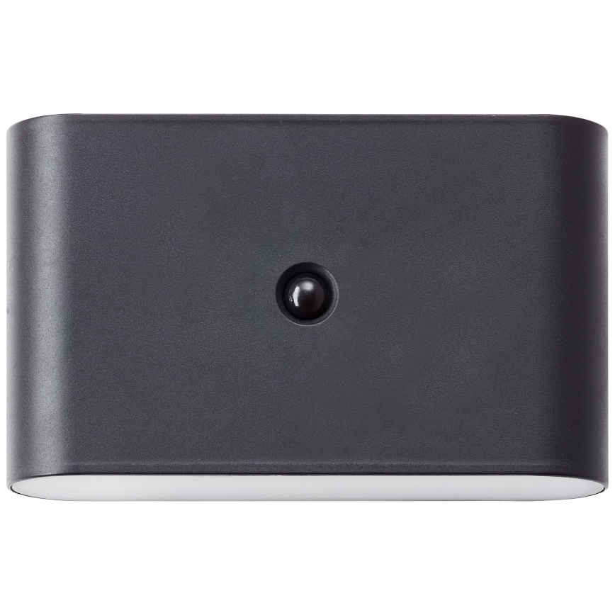 Brilliant - LED Vanjska punjiva zidna Lampa sa senzorom XINO LED/3W/5V IP44 crno