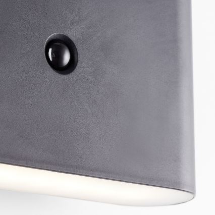Brilliant - LED Vanjska punjiva zidna Lampa sa senzorom XINO LED/3W/5V IP44 crno