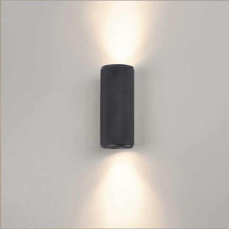 Brilliant - LED Zidna lampa MARTY 2xGU10/5W/230V crno