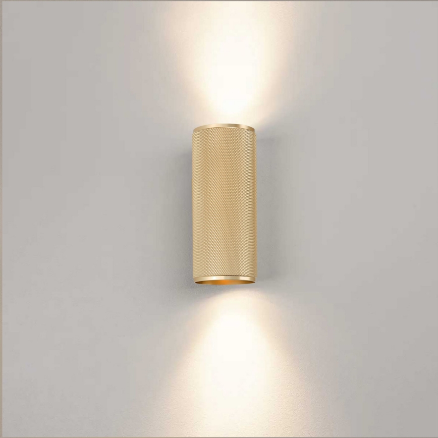 Brilliant - LED Zidna lampa MARTY 2xGU10/5W/230V zlatna