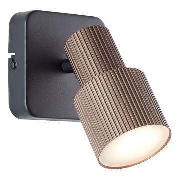 Brilliant - LED Zidna reflektorska lampa CADIZ 1xGU10/5W/230V bronzana