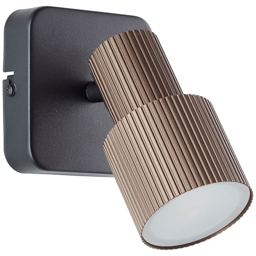 Brilliant - LED Zidna reflektorska lampa CADIZ 1xGU10/5W/230V bronzana