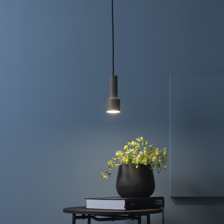 Brilliant - Luster na sajli CADIZ 1xGU10/10W/230V pr. 12,5 cm bronzana