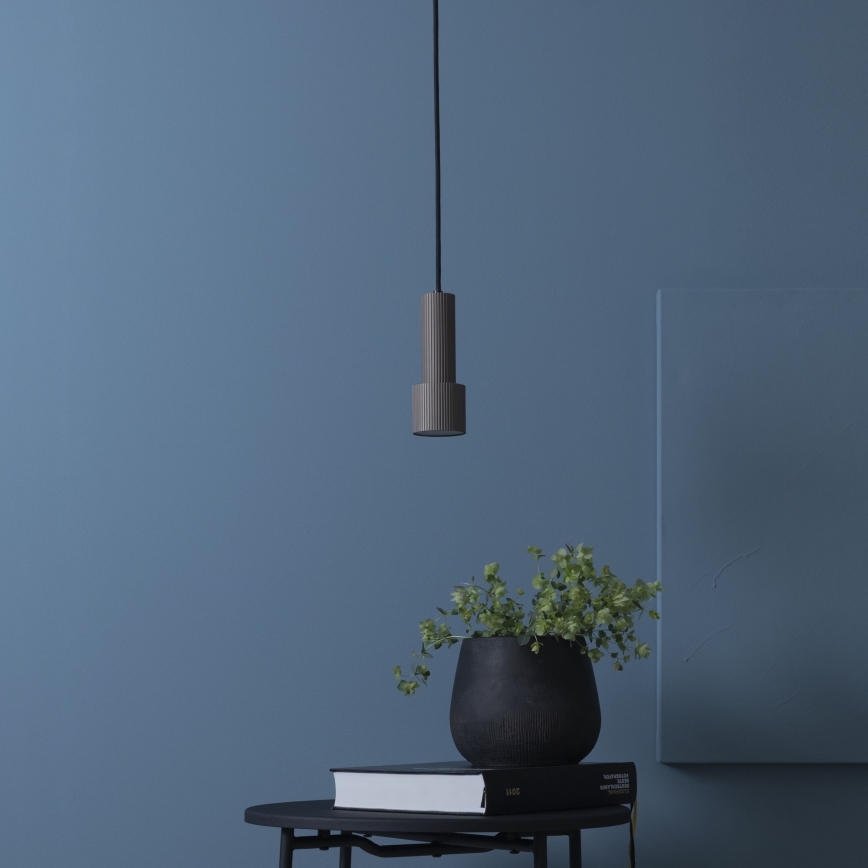 Brilliant - Luster na sajli CADIZ 1xGU10/10W/230V pr. 12,5 cm bronzana