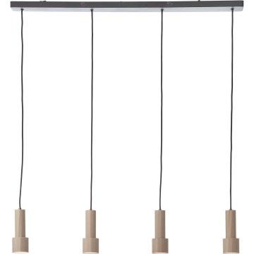 Brilliant - Luster na sajli CADIZ 4xGU10/10W/230V bronzana