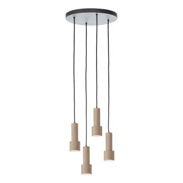 Brilliant - Luster na sajli CADIZ 4xGU10/10W/230V pr. 35 cm bronzana