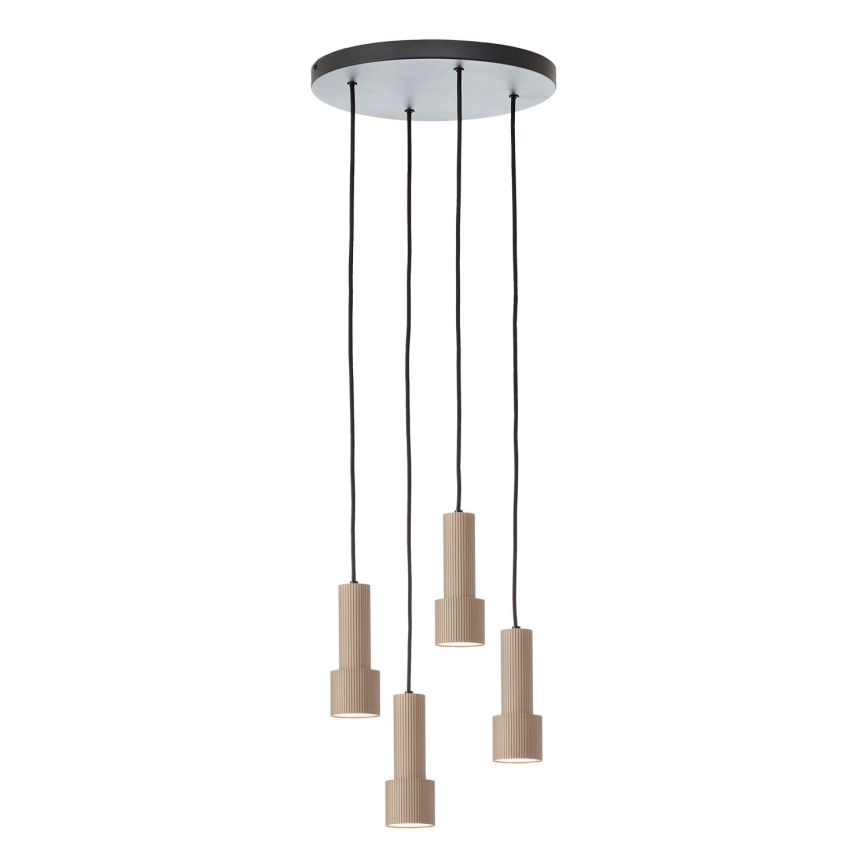 Brilliant - Luster na sajli CADIZ 4xGU10/10W/230V pr. 35 cm bronzana
