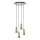 Brilliant - Luster na sajli CADIZ 4xGU10/10W/230V pr. 35 cm bronzana