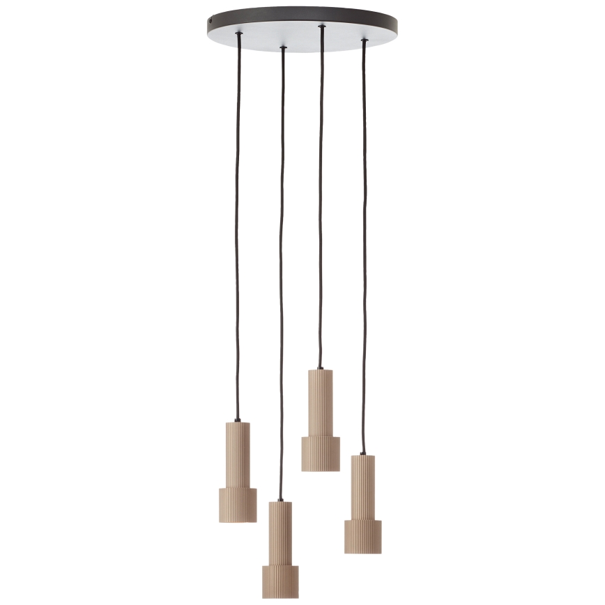 Brilliant - Luster na sajli CADIZ 4xGU10/10W/230V pr. 35 cm bronzana