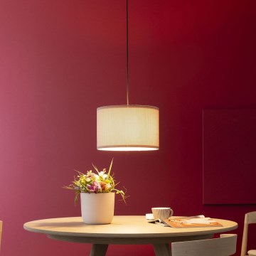 Brilliant - Luster na sajli TONY 1xE27/20W/230V pr. 35 cm braon