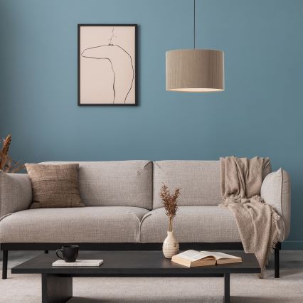 Brilliant - Luster na sajli TONY 1xE27/20W/230V pr. 35 cm braon