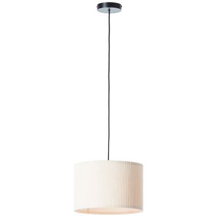 Brilliant - Luster na sajli TONY 1xE27/20W/230V pr. 35 cm kremasta