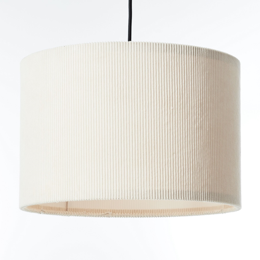 Brilliant - Luster na sajli TONY 1xE27/20W/230V pr. 35 cm kremasta