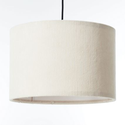 Brilliant - Luster na sajli TONY 1xE27/20W/230V pr. 35 cm kremasta
