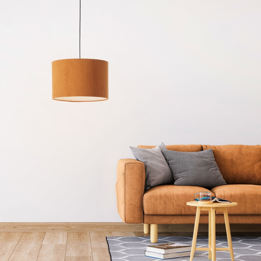 Brilliant - Luster na sajli TONY 1xE27/20W/230V pr. 35 cm narandžasta