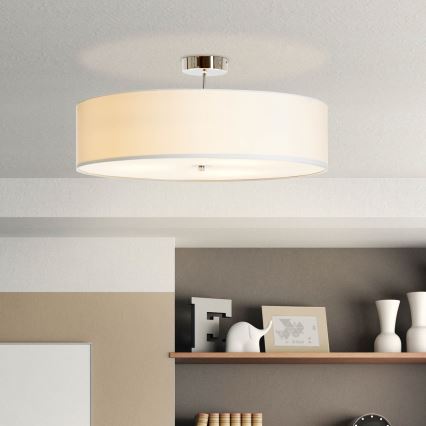 Brilliant - Nadgradni luster ANDRIA 3xE27/60W/230V pr. 60 cm bela