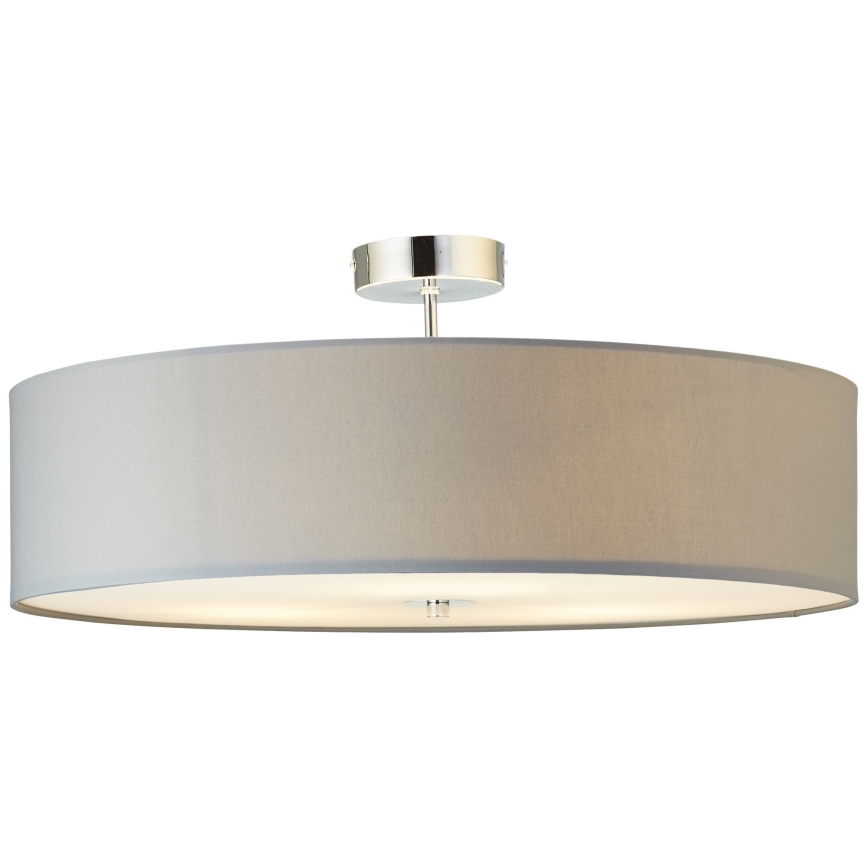Brilliant - Nadgradni luster ANDRIA 3xE27/60W/230V pr. 60 cm sivo