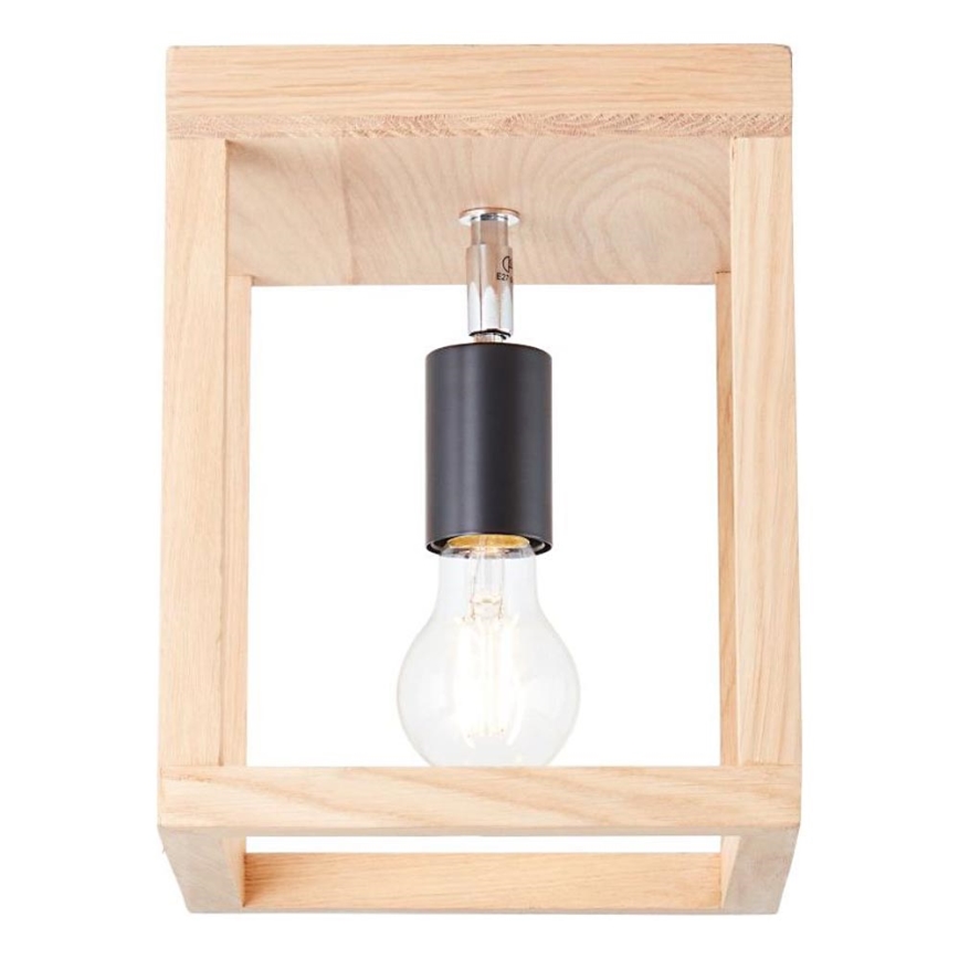 Brilliant - Plafonjera NEREA 1xE27/15W/230V hrast