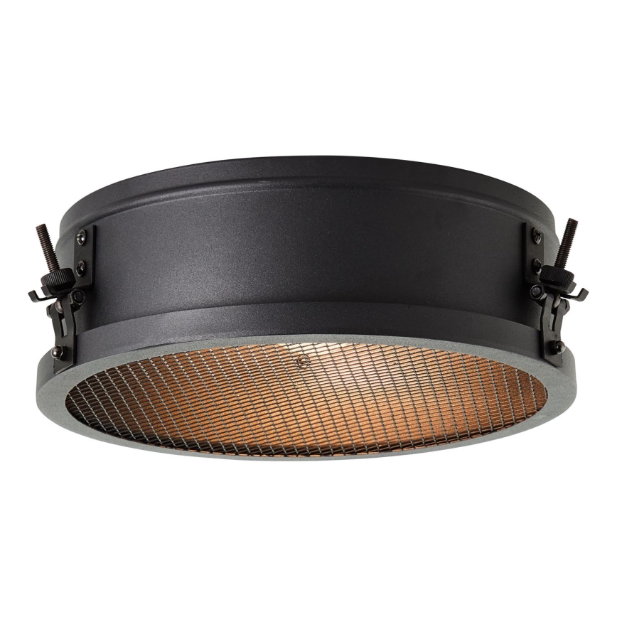 Brilliant - Plafonsko svetlo ZOIS 1xE27/60W/230V prečnika 30 cm, crno