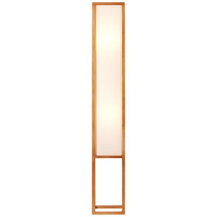 Brilliant - Podna lampa SEASIDE 2xE27/40W/230V borovina/bela