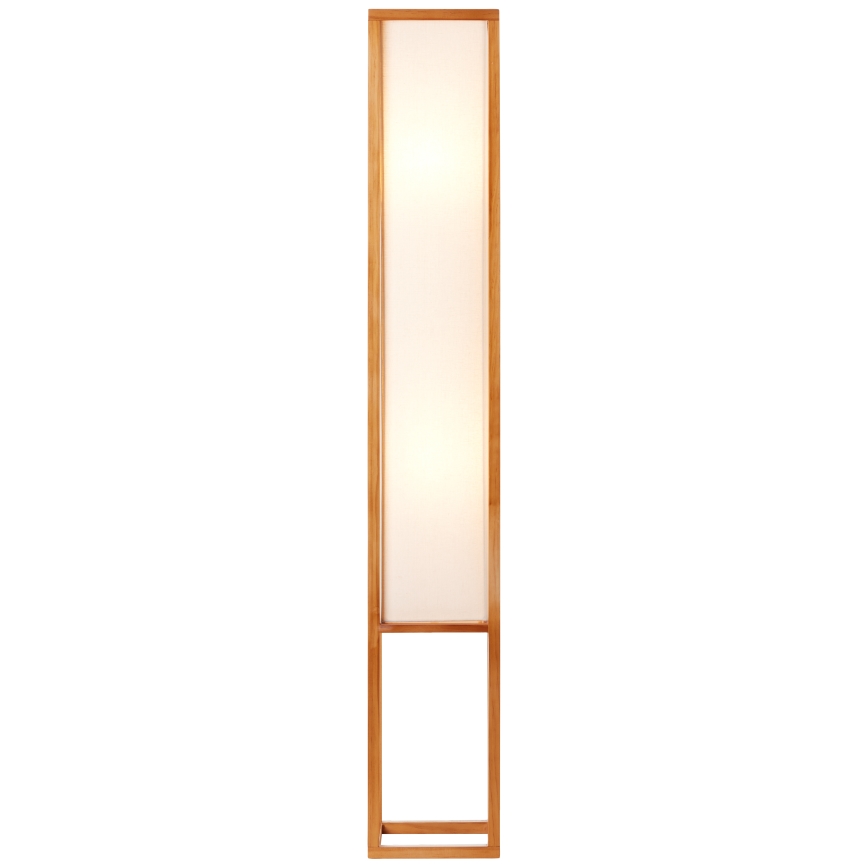 Brilliant - Podna lampa SEASIDE 2xE27/40W/230V borovina/bela
