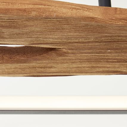 Brilliant - LED prigušiva plafonjera CHAUMONT LED/48W/230V kaučukovo drvo