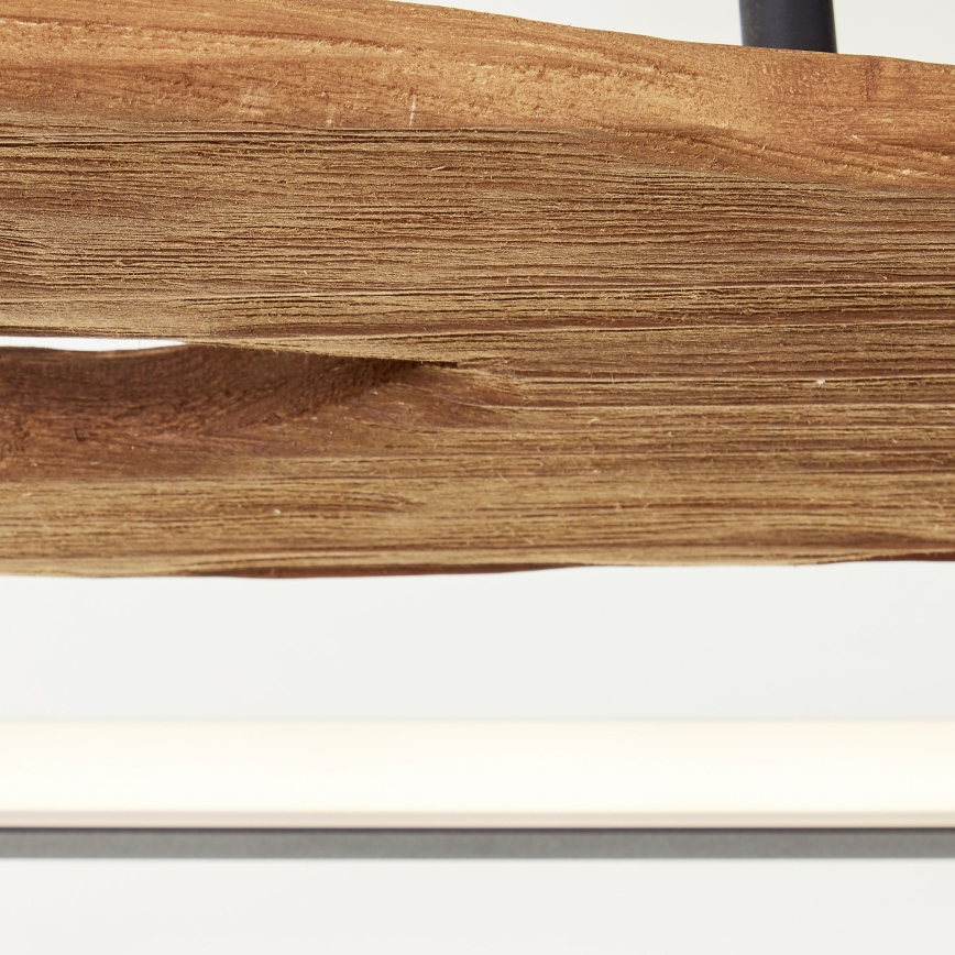 Brilliant - LED prigušiva plafonjera CHAUMONT LED/48W/230V kaučukovo drvo