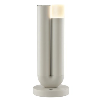 Brilliant - prigušiva LED punjiva dodirna spoljašnja stona lampa SAYU LED/2,5W/5V 2700K 2600 mAh IP44 siva